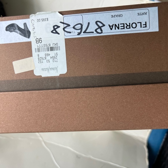 Chie Mihara Florena Platform Pump Floral Bow Grape heels $438 EU 39 US 9.5 - Picture 10 of 10